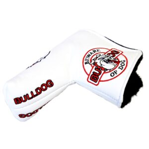 Bulldog Putter Cover Magnetic Headcover for Scotty Cameron Taylormade Odyssey Blade