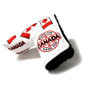 CANADA Putter Cover Magnetic Headcover for Scotty Cameron Taylormade Odyssey Blade