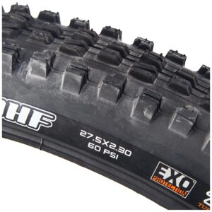 Maxxis Minion DHF Downhill Tire 27.5 x 2.5, Triple Compound, 2-Ply: Black