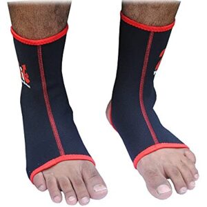 2Fit Elasticated Neoprene Ankle Foot Brace Support Pain Injury Relief Leg & Foot (S/M)