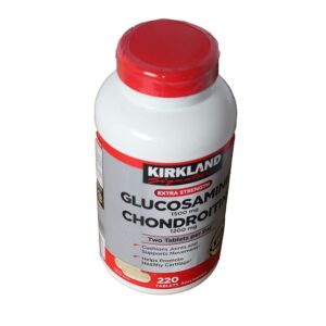 Kirkland Signature Glucosamine & Chondroitin, 220 Tablets (4 Pack)