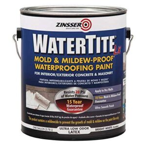 watertite lx 1-gal. latex concrete and masonry waterproofing paint (2-pack)