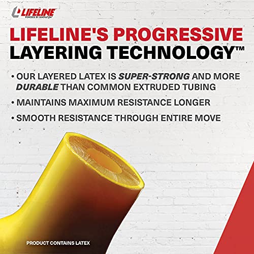 Lifeline Fitness Interchangeable Lateral Resistor - Professional Resistance Tool with up to 120lbs Resistance - Variable Weighted Resistance for Lower Body Strength - Workout Agility