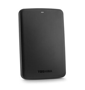 toshiba canvio basics 1tb portable hard drive - black (hdtb310xk3aa)