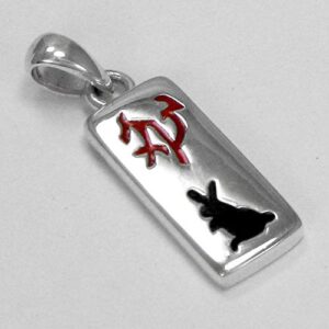 Moonlight Mysteries Sterling Silver Chinese Zodiac Rabbit Symbol Pendant