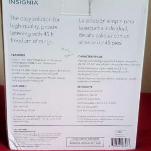 Insignia Wireless Over-The-Ear Headphone