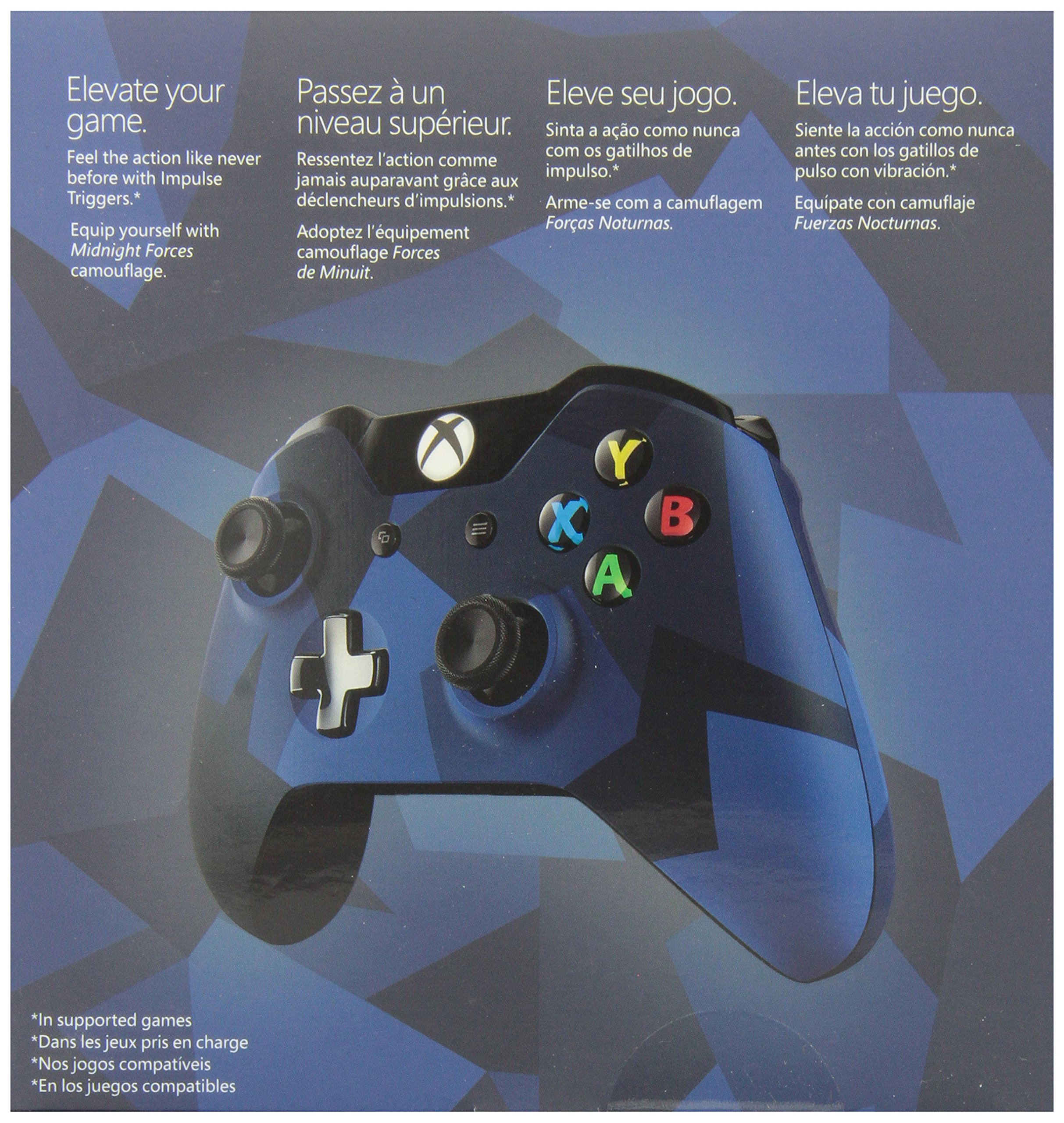 Xbox One Special Edition Midnight Forces Wireless Controller