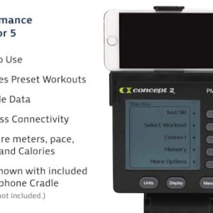 Concept2 SkiErg with PM5 Performance Monitor