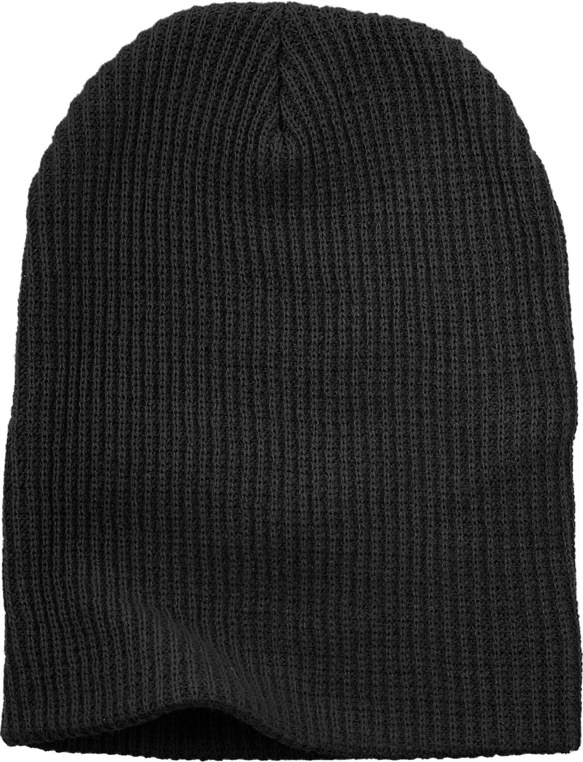 KBW-12 BLK Comfortable Soft Slouchy Beanie Collection Winter Ski Baggy Hat Unisex Various Styles