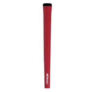 iomic sticky mid grip, coral red