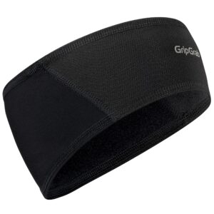 gripgrab thermal winter cycling headband with windproof forehead lightweight under helmet bicycle head band running headband