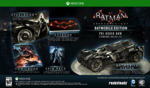 batman: arkham knight batmobile edition