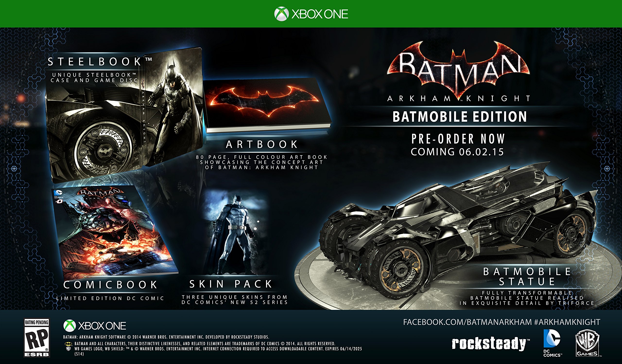 Batman: Arkham Knight Batmobile Edition