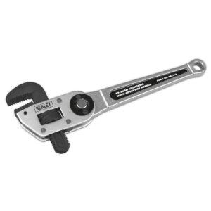 sealey ak5115 adjustable multi-angle pipe wrench, 28mm x 103mm x 335mm