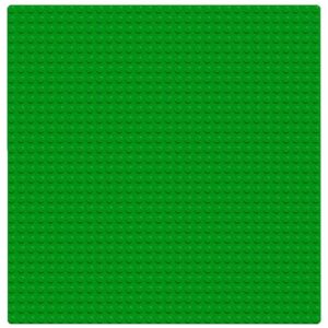 LEGO Classic Green Baseplate 2304 Supplement for Building, Playing, and Displaying Creations, 10in x 10in, Large Building Base Accessory for Kids and Adults (1 Piece)