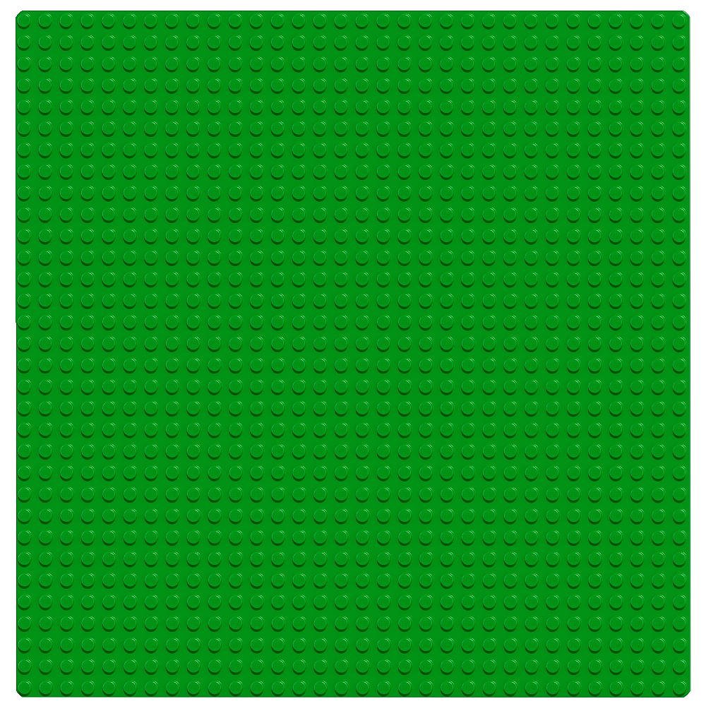 LEGO Classic Green Baseplate 2304 Supplement for Building, Playing, and Displaying Creations, 10in x 10in, Large Building Base Accessory for Kids and Adults (1 Piece)