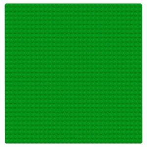 LEGO Classic Green Baseplate 2304 Supplement for Building, Playing, and Displaying Creations, 10in x 10in, Large Building Base Accessory for Kids and Adults (1 Piece)