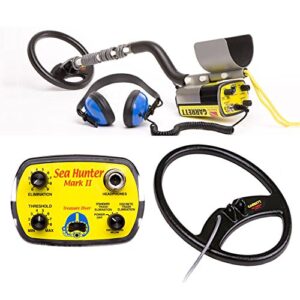 garrett sea hunter mark ii underwater metal detector with 2 search coils