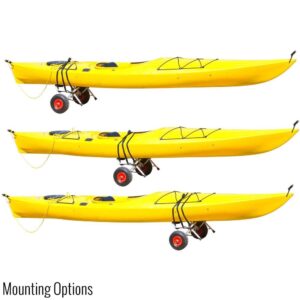 Rage Powersports Elevate Outdoor KC-Dolly Portable Folding Kayak or Canoe Dolly Cart