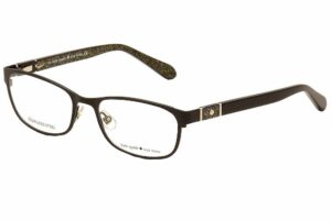 kate spade ladies black rectangular eyeglass frames jayla00030052