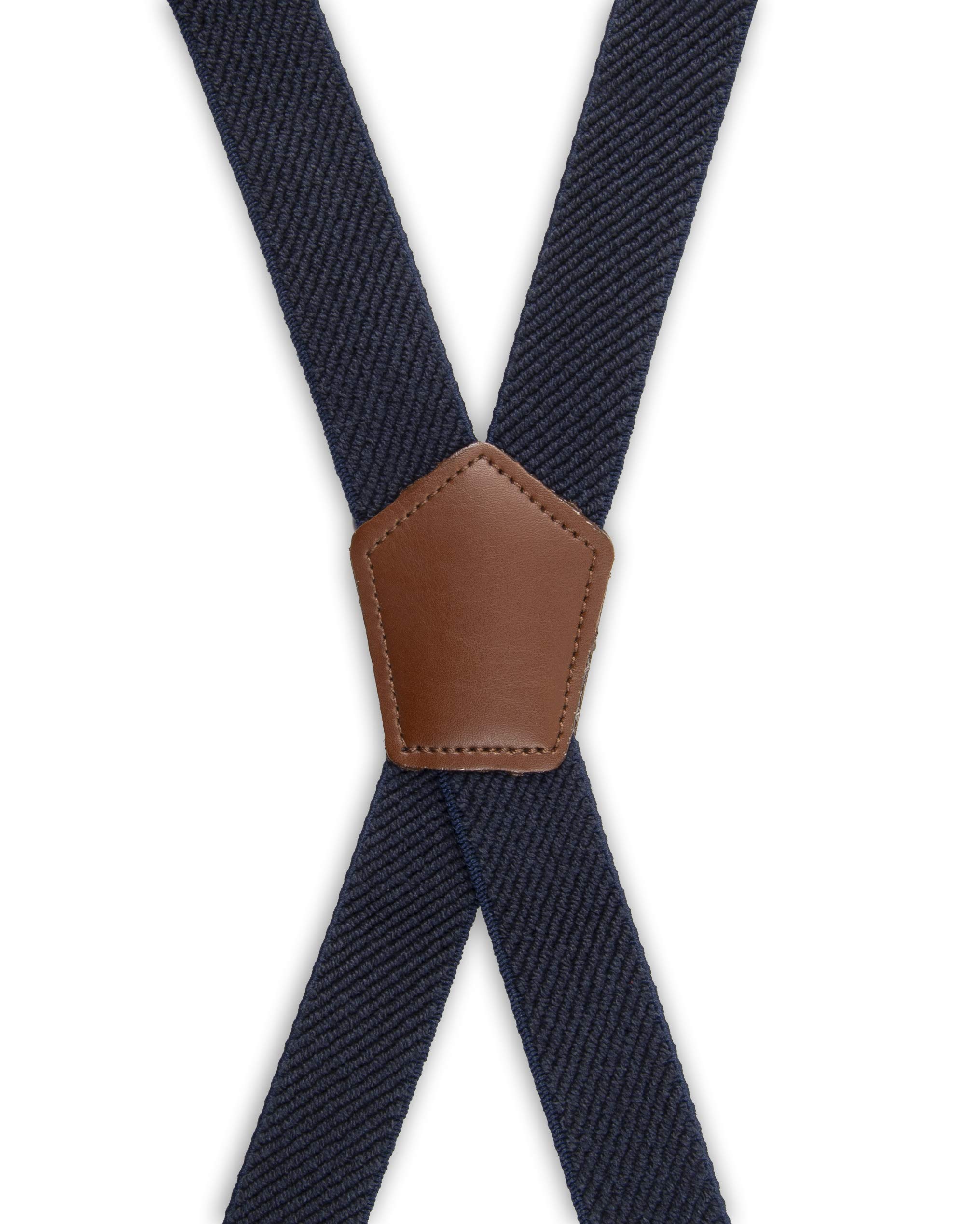 Dockers Men's Solid X-Back Suspender