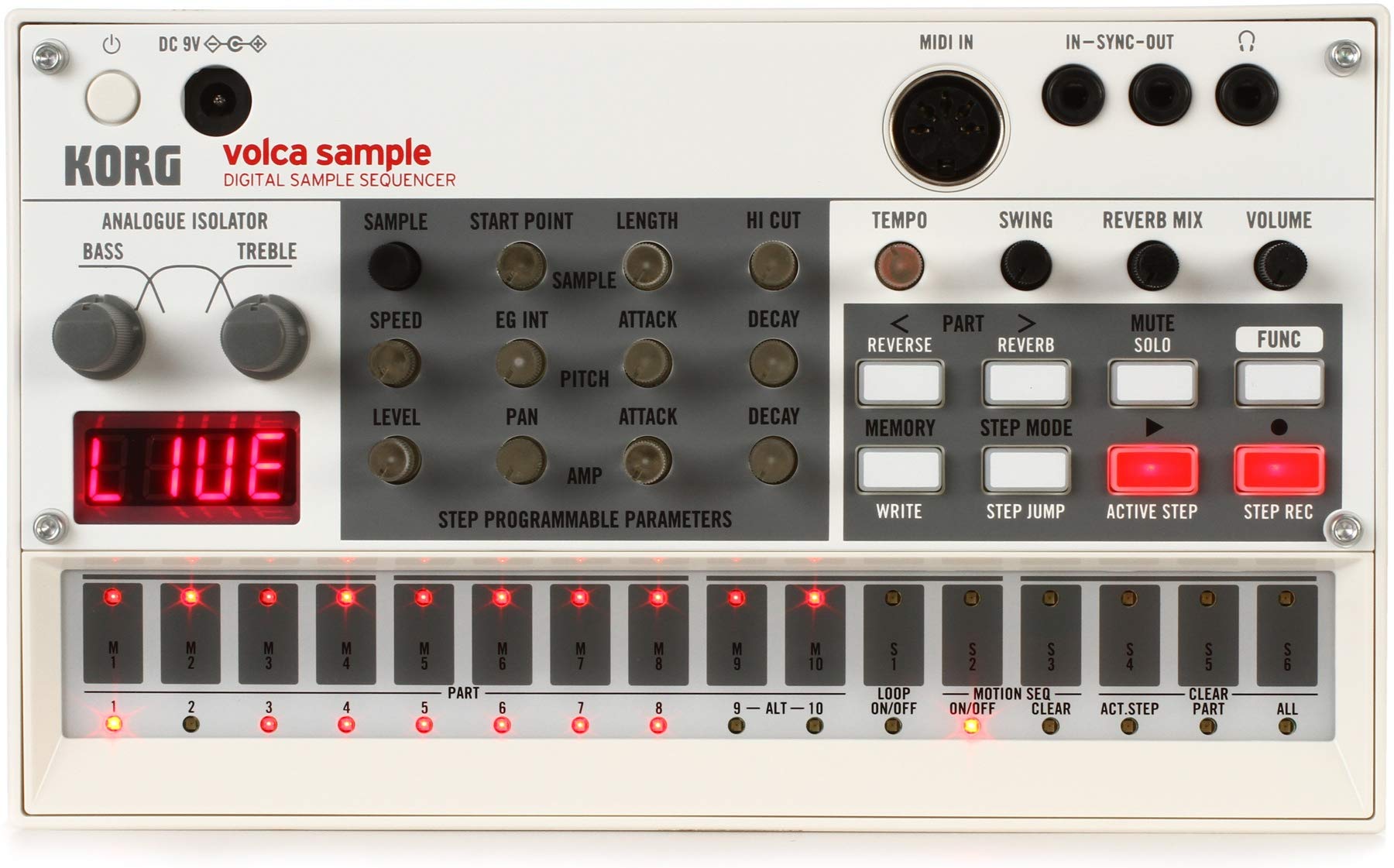 Korg Amplifier Part (VOLCASAMPLE)