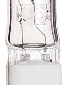 KOR (Pack of 4) Q50CL/MC - 50 Watt JD T4 E11 Mini Candelabra Base 120V Clear Light Bulbs