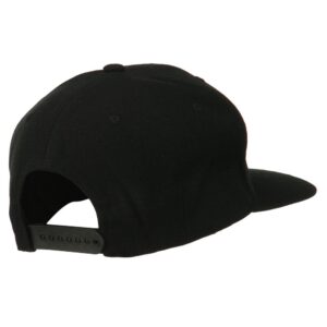 e4Hats.com Halloween Character Duke Embroidered Snapback Cap - Black OSFM