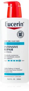 eucerin intensive repair enriched lotion, 16.9 fl oz (pack of 1)