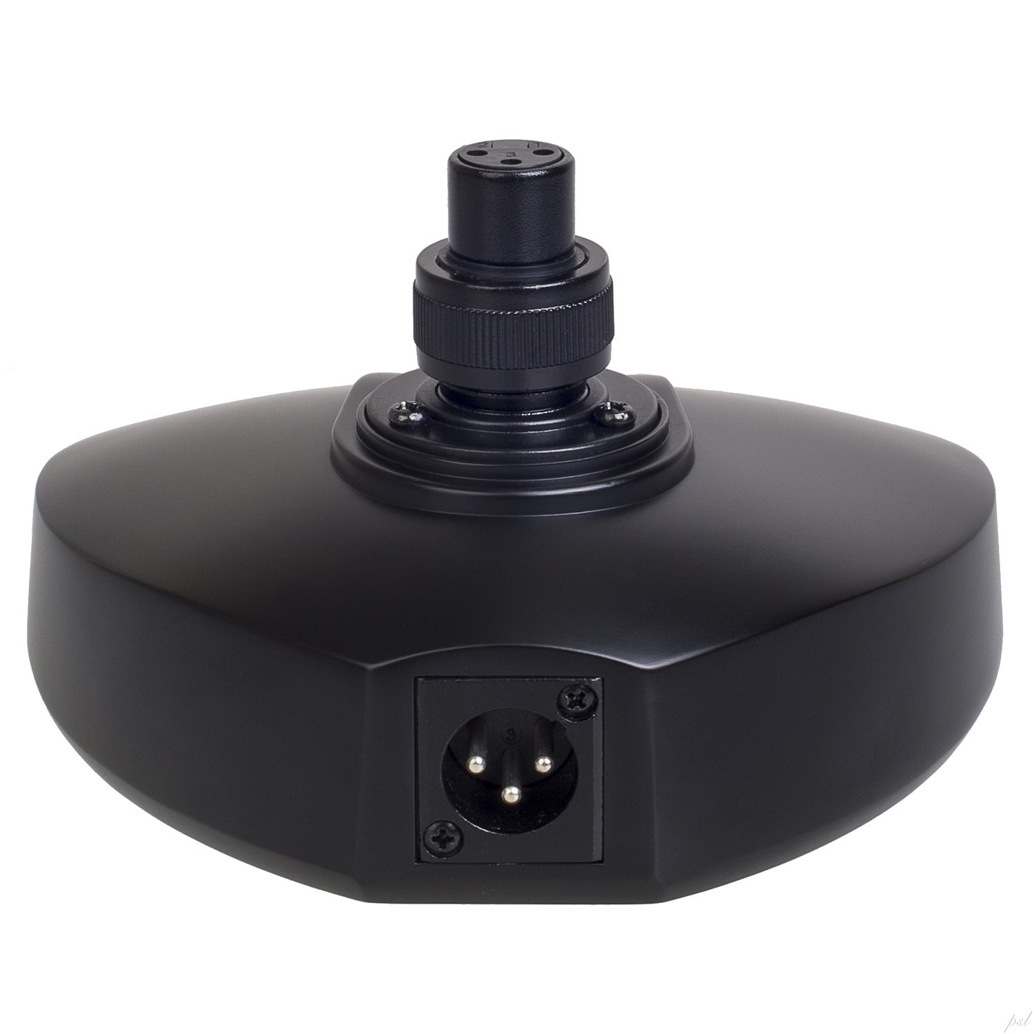 LyxPro XBM-8 Microphone Desktop Base with Built-in XLR Socket for Podium & Gooseneck Microphones Anti-slip Table Top Base On/Off Switch