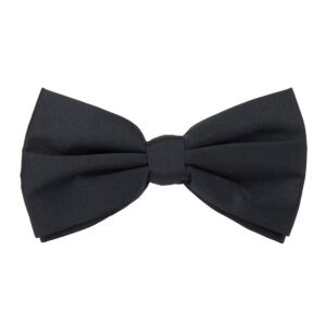 brybelly formal black casino and poker dealer clip on bow tie