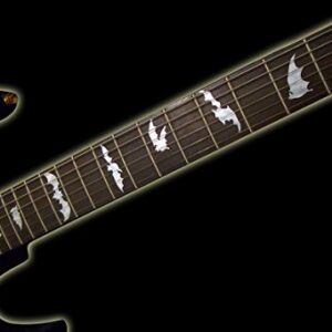 Jockomo BAT Bat/White Pearl Guitar Inlay Sticker