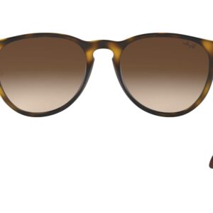 Ray-Ban Erika RB 4171 Sunglasses Rubberized Havana / Brown Gradient