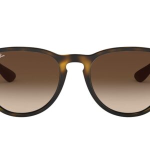 Ray-Ban Erika RB 4171 Sunglasses Rubberized Havana / Brown Gradient