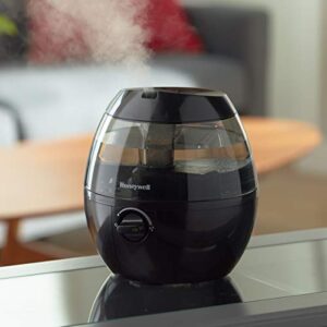 Honeywell HUL520B Mistmate Cool Mist Humidifier Black With Easy Fill Tank & Auto Shut-Off, For Small Room, Bedroom, Baby Room, Office