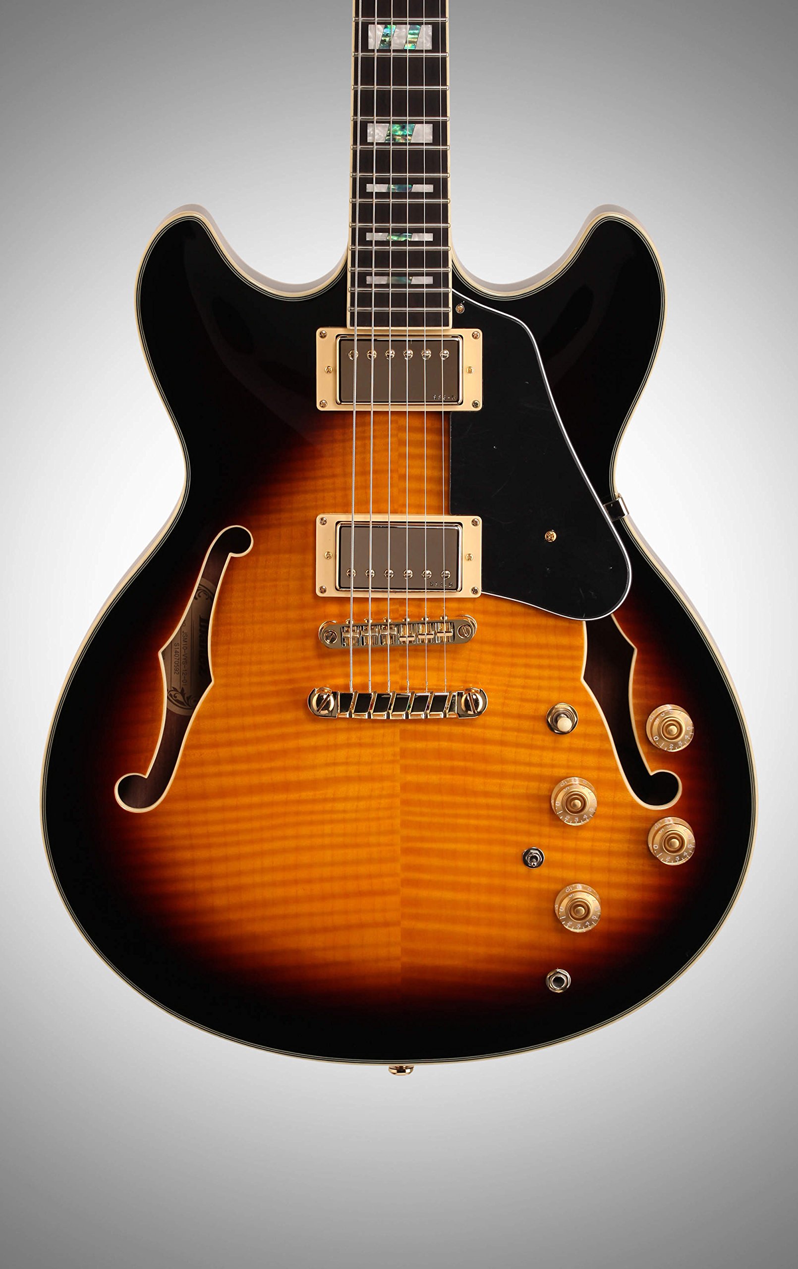 Ibanez JSM10 John Scofield Signature - Vintage Yellow Sunburst