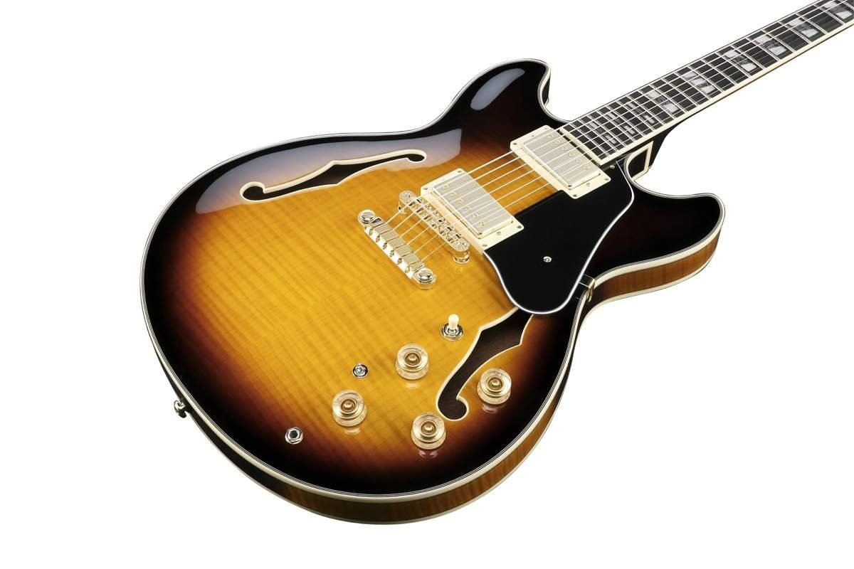 Ibanez JSM10 John Scofield Signature - Vintage Yellow Sunburst