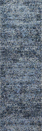 Loloi Viera Vintage Distressed Persian Area Rug, 5'3" x 7'7", Light Blue/Grey