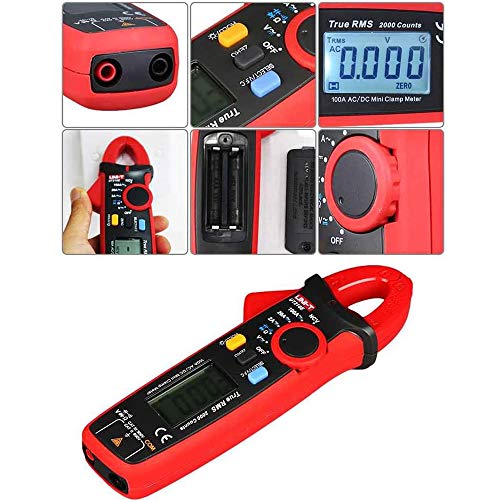 YIRU UNI-T UT210 series True RMS Digital Clamp Meter AC/DC Voltage Tester with ohm, Capacitance Measurement…