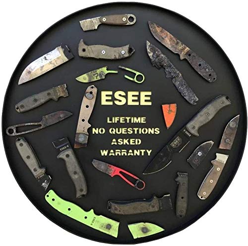 ESEE Knives Candiru Fixed Blade Knife with Molded Polymer Sheath