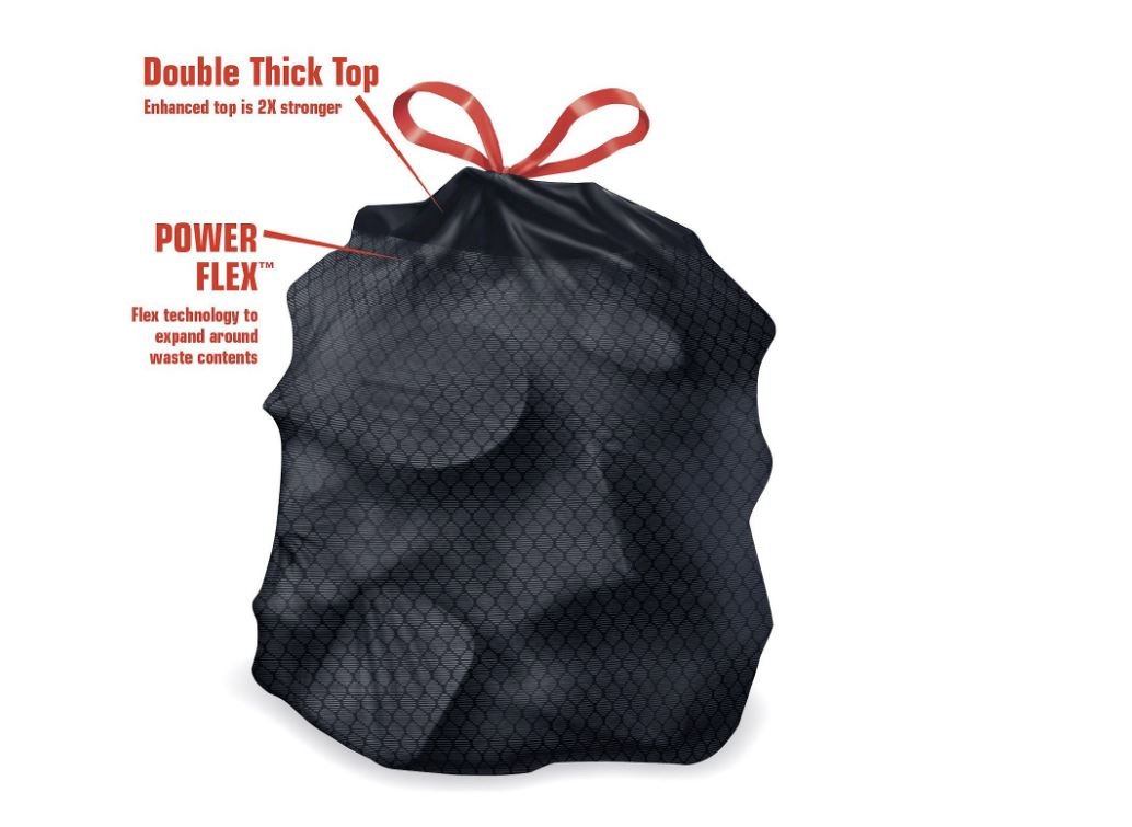 Member's Mark 39 gal. Power-Guard yd Drawstring Trash Bags (90 ct.)