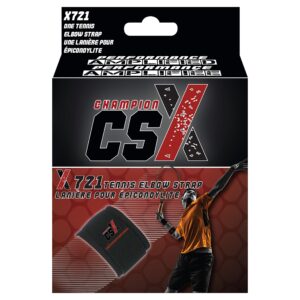 CSX Tennis Elbow Strap, Adjustable Tendon Compression, Sport Performace, Small