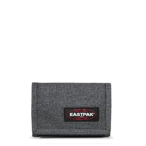 eastpak crew - slim wallet with ring for keychain - black denim