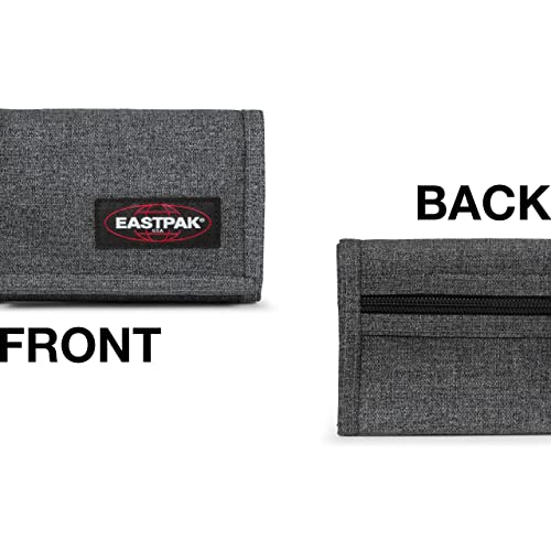 Eastpak Crew - Slim Wallet with Ring for Keychain - Black Denim