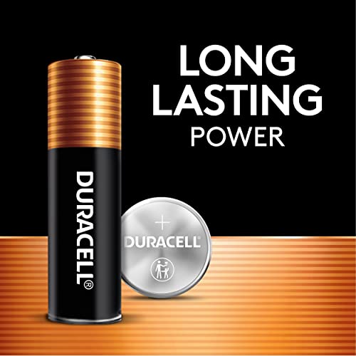 Duracell 2450 3V Lithium Battery, 1 Count Pack, Lithium Coin Battery for Medical and Fitness Devices, Watches, and more, CR Lithium 3 Volt Cell