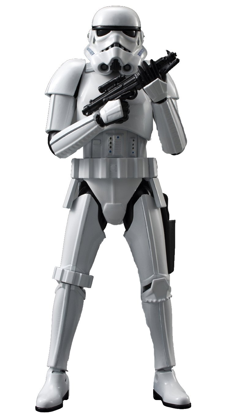 Bandai Hobby Star Wars Character Line 1/12 Stormtrooper "Star Wars", White (BAN194379)