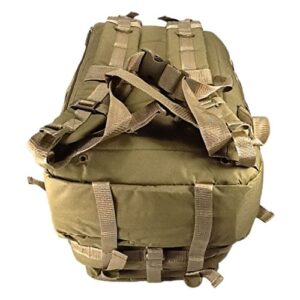 NexPak 21" 3400 cu.in. Tactical Hunting Camping Hiking Backpack ML121 TAN