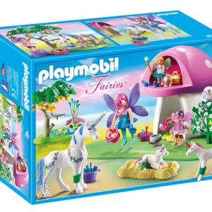 Playmobil Fairies with Toadstool House Building Kit