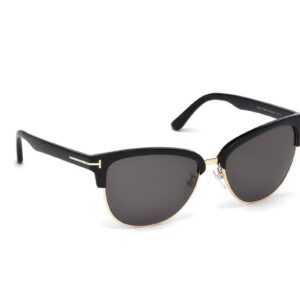 Tom Ford Fany Sunglasses in Shiny Black FT0368 01A 59