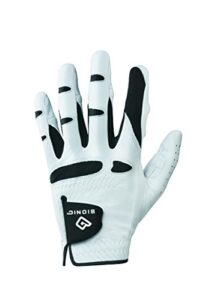 bionic stablegrip with natural fit golf glove - white (xx-large, left)